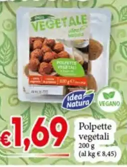 D'Italy Polpette vegetali idea Natura offerta