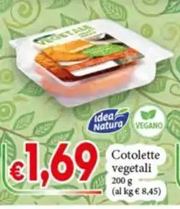 D'Italy Cotolette vegetali idea Natura offerta