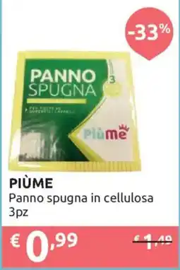 Ipersoap Panno spugna Piùme offerta