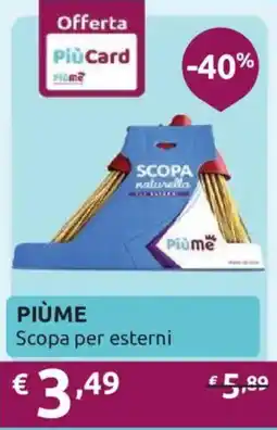 Ipersoap Scopa per esterni Piùme offerta