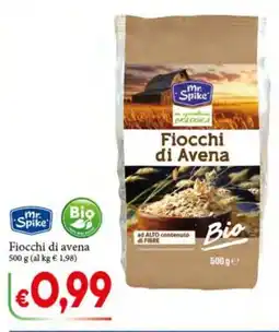 D'Italy Fiocchi di avena Mr. Spike Bio offerta