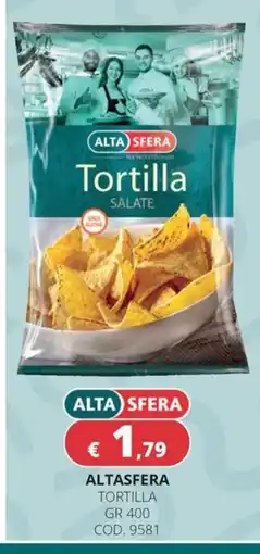 Altasfera Tortilla salate Alta Sfera offerta