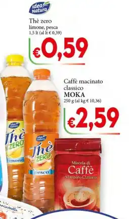 D'Italy Thè zero pesca offerta