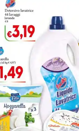 D'Italy Facile liquido lavatrice offerta