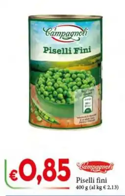 D'Italy Campagnoli Piselli fini offerta