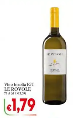 D'Italy Vino Inzolia IGT LE ROVOLE offerta
