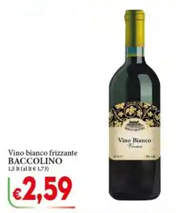 D'Italy Vino bianco frizzante Baccolino offerta