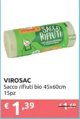 Ipersoap Virosac sacco rifiuti bio offerta