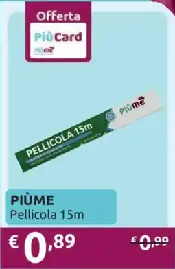 Ipersoap Pellicola Piùme offerta