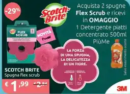 Ipersoap Scotch Brite spugna flex scrub offerta