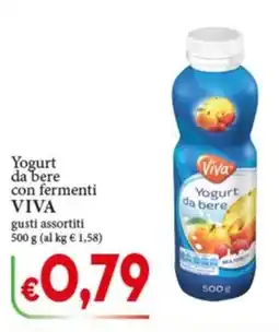 D'Italy Yogurt da bere VIVA offerta