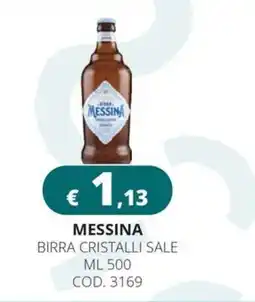 Altasfera Messina birra cristalli sale offerta