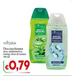 D'Italy Hydra Docciaschiuma aloe offerta