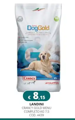 Altasfera Crancy Dog Gold Menu offerta