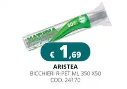 Altasfera Bicchieri r-pet Aristea offerta