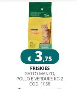 Altasfera Friskies gatto manzo, pollo e verdure offerta