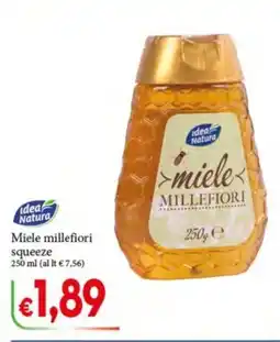 D'Italy Idea Natura miele millefiori squeeze offerta