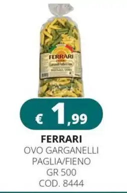 Altasfera Ferrari ovo gorganelli paglia/fieno offerta