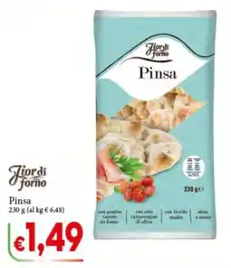 D'Italy Pinsa Fiordi forno offerta
