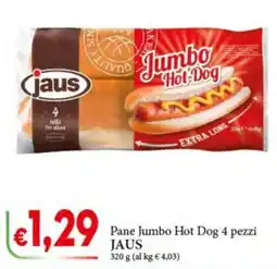 D'Italy Pane Jumbo Hot Dog JAUS offerta