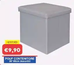 Huali Market Pouf contenitore offerta