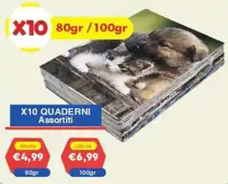 Huali Market Quaderni Assortiti offerta