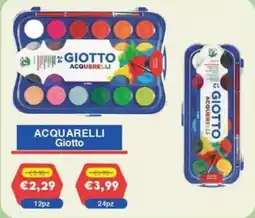 Huali Market Acquarelli Giotto offerta