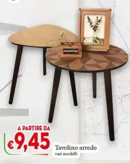 D'Italy Tavolino arredo offerta