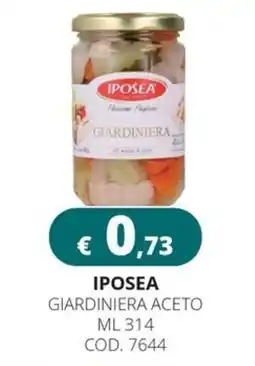 Altasfera Iposea giardiniera aceto offerta