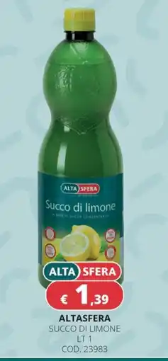 Altasfera Alta Sfera succo di limone offerta