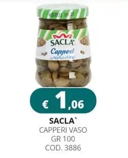 Altasfera Sacla capperi vaso offerta
