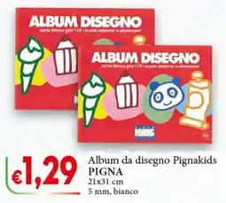 D'Italy Album da disegno Pignakids offerta
