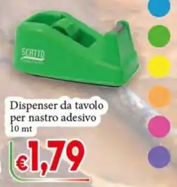 D'Italy Dispenser da tavolo SCATTIO offerta