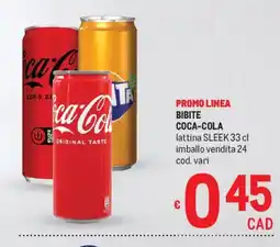 Metro Bibite Coca-Cola offerta