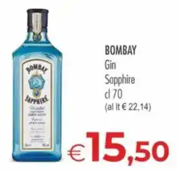 MerSi Supermercati Bombay Sapphire Gin offerta