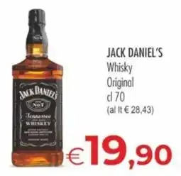 MerSi Supermercati Jack Daniel's Whisky Original offerta