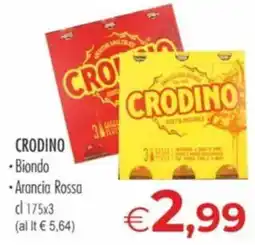 MerSi Supermercati Crodino Biondo Arancia Rossa offerta
