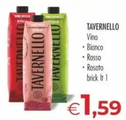 MerSi Supermercati Tavernello Vino offerta