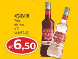 MerSi Supermercati Keglevich Vodka alla Frutta offerta