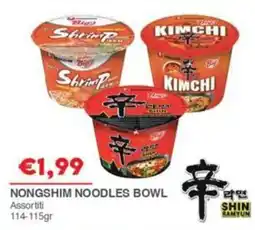 Huali Market Nongshim noodles bowl offerta