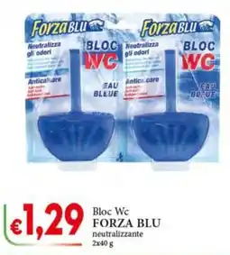 D'Italy Bloc Wc Forza Blu offerta