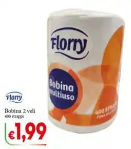 D'Italy Florry Bobina 2 veli offerta