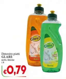 D'Italy Detersivo piatti Glare offerta