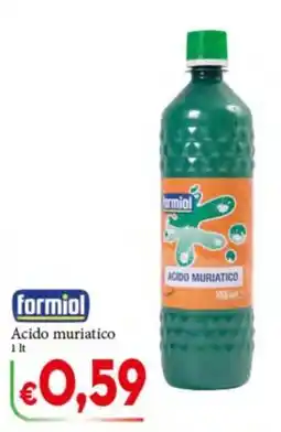 D'Italy Acido muriatico formiol offerta