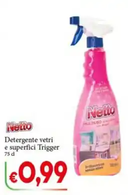 D'Italy Netto Detergente vetri e superfici Trigger offerta