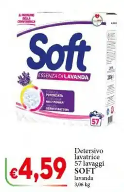 D'Italy Detersivo lavatrice SOFT lavanda offerta
