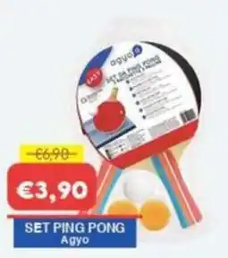 Huali Market Set ping pong Agyo offerta