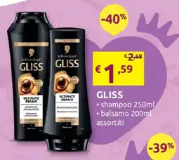 Ipersoap GLISS Ultimate Repair offerta