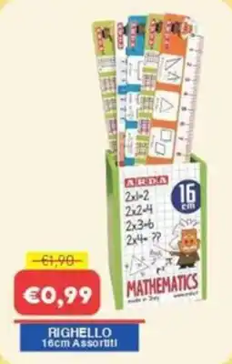 Huali Market Righello 16cm Assortiti offerta