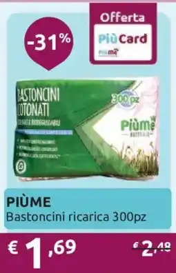 Ipersoap Piùme bastoncini ricarica offerta